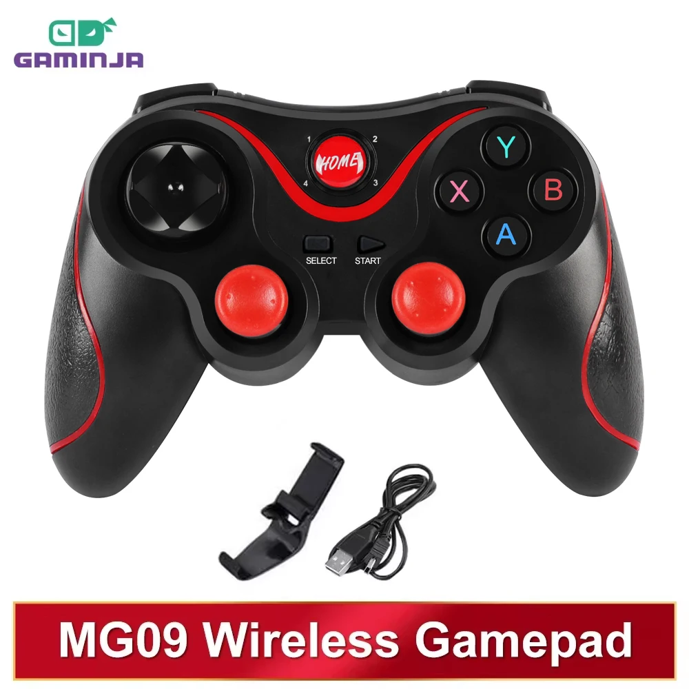 Android Tablet Gaming Accessories - GAMINJA Wireless Bluetooth Gamepad PC Game
