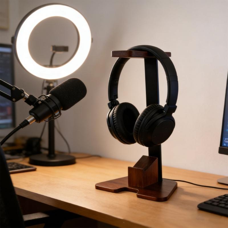 Android Tablet Gaming Accessories - Flexible Wooden Gaming Accessory Stand Maintains