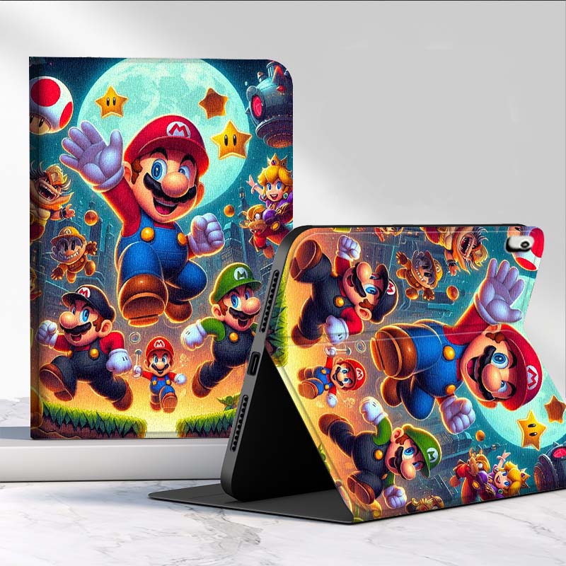 Samsung Tablet A9 Accessories - Cartoon M-Marios Art For Samsung Galaxy