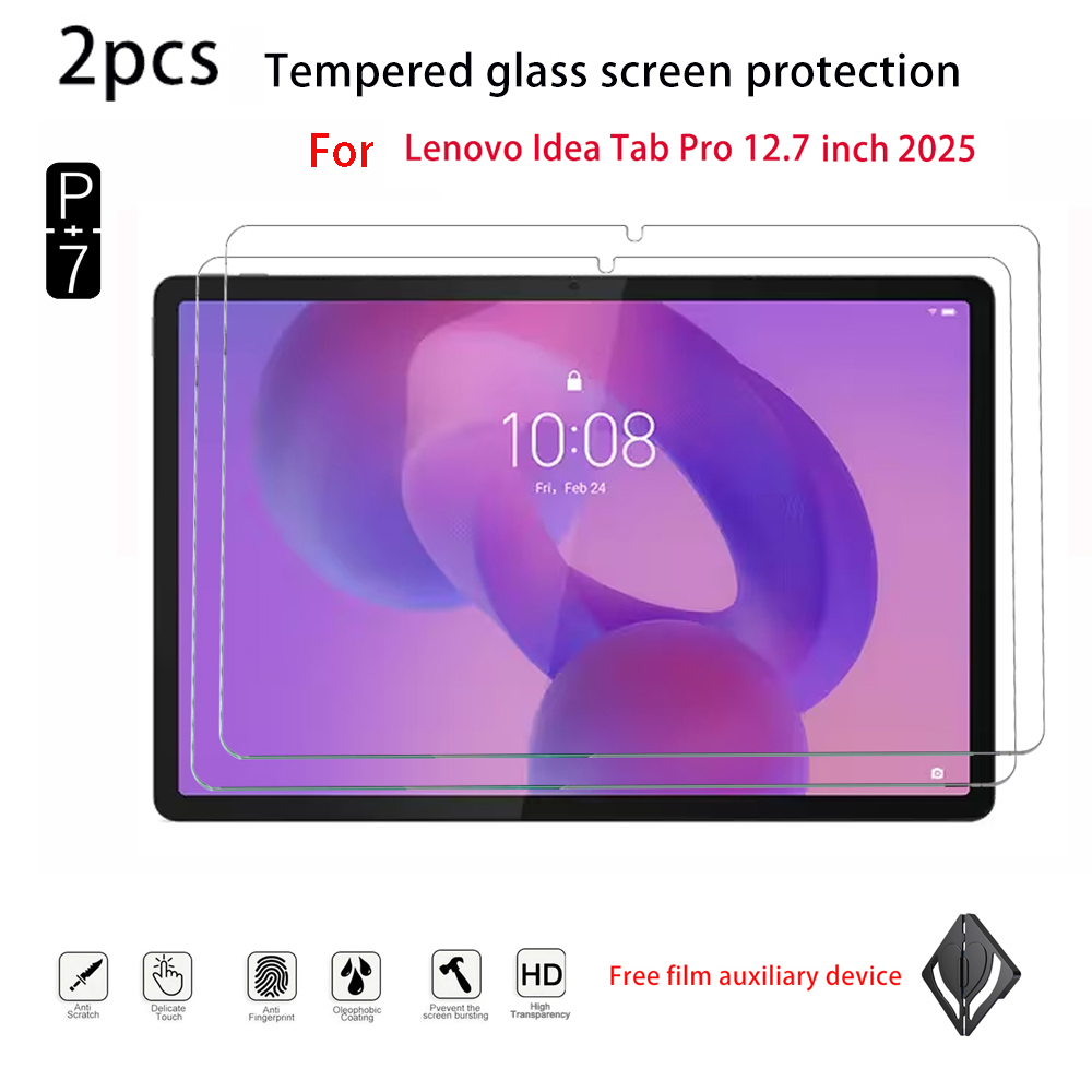Lenovo Tablet P12 Accessories - 2pcs Tablet Tempered Glass Screen Protector