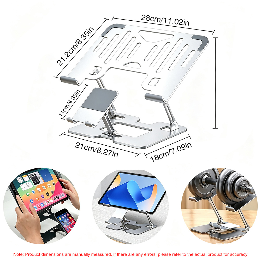 Cooling Stand Tablet - Carbon Steel Heavy Bearing Laptop Cooling