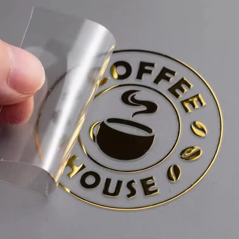 Zebra Tablet Accessories - 100PCS Custom Transfer 3D Sticker Shiny