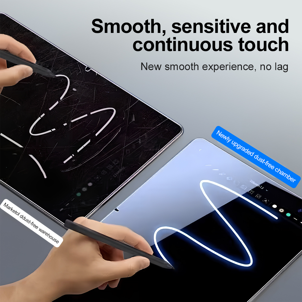 One Click Dust Free Tempered G - Samsung Tablet S10 Accessories ulasan dan harga