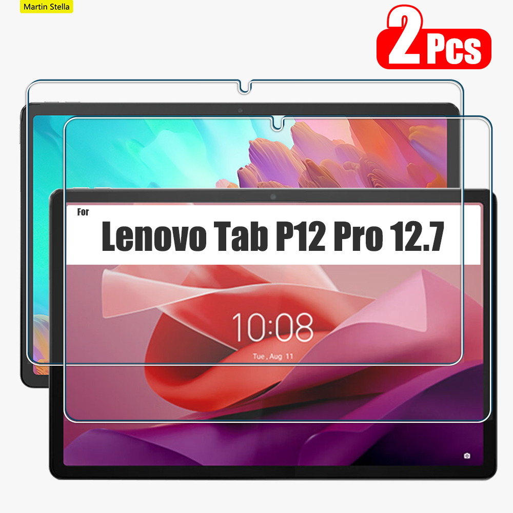2Pcs Tempered Glass Screen Pro - Lenovo Tablet P12 Accessories ulasan dan harga