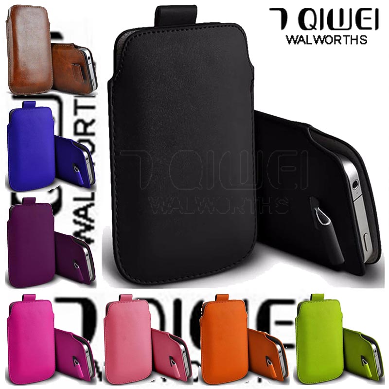 Universal Leather Phone Bag Fo - Motorola Tablet Accessories ulasan dan harga