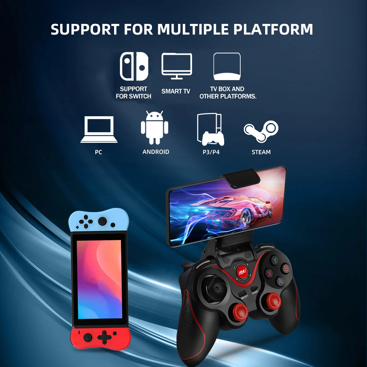 GAMINJA Wireless Bluetooth Gam - Android Tablet Gaming Accessories ulasan dan harga