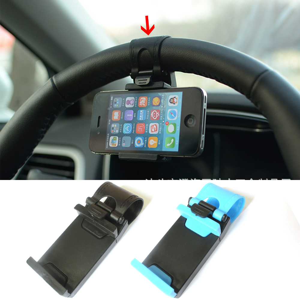 Car Phone Holder Steering Whee - Car Accessories Tablet Holder ulasan dan harga