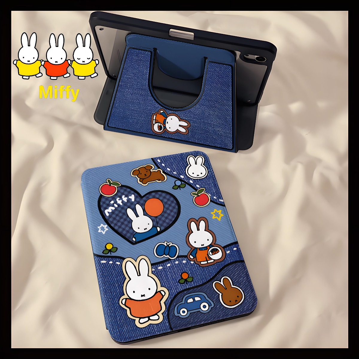 Kawaii Miffy Rabbit Tablet Cas - Tablet Ipad Accessories ulasan dan harga