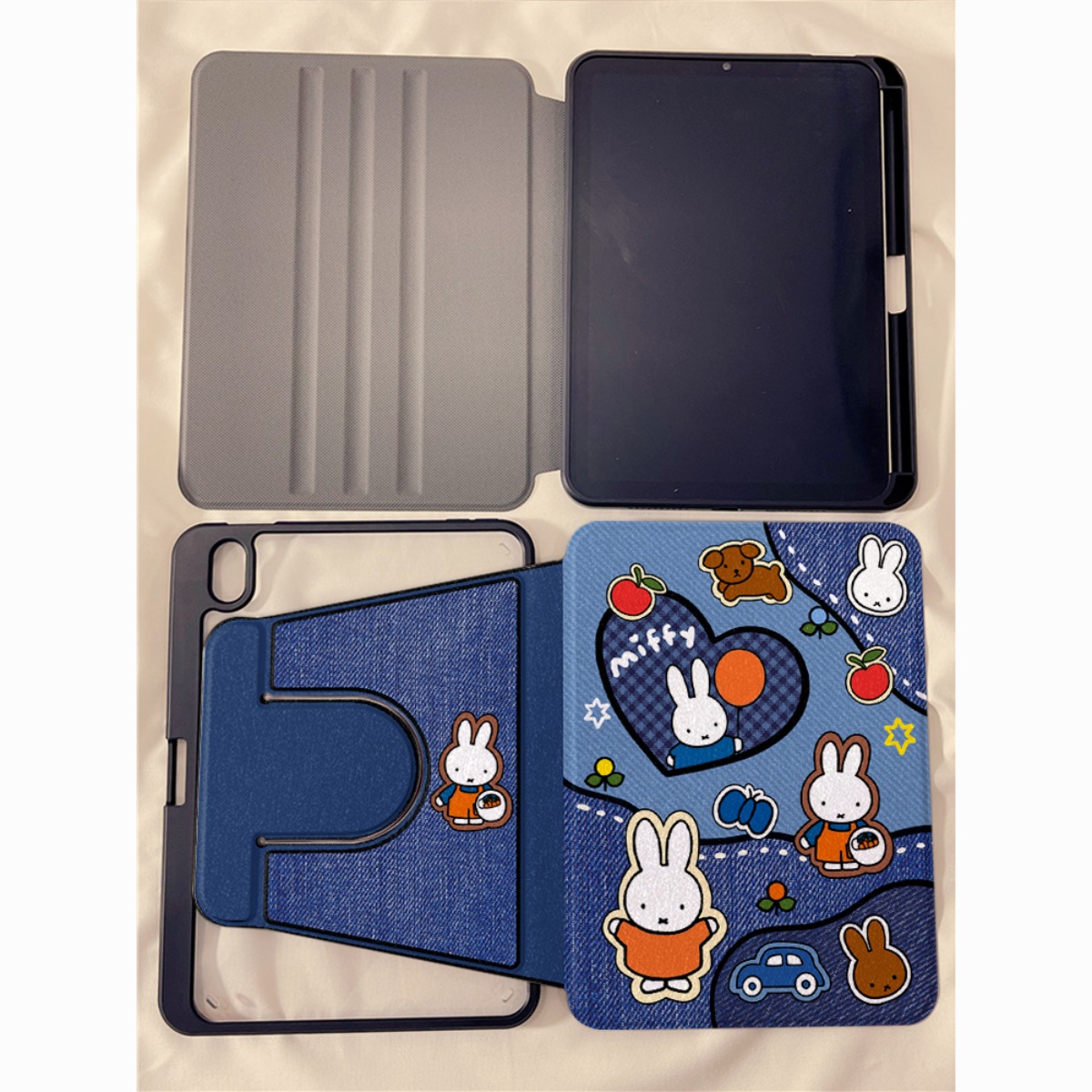 Kawaii Miffy Rabbit Tablet Cas - Tablet Ipad Accessories ulasan dan harga
