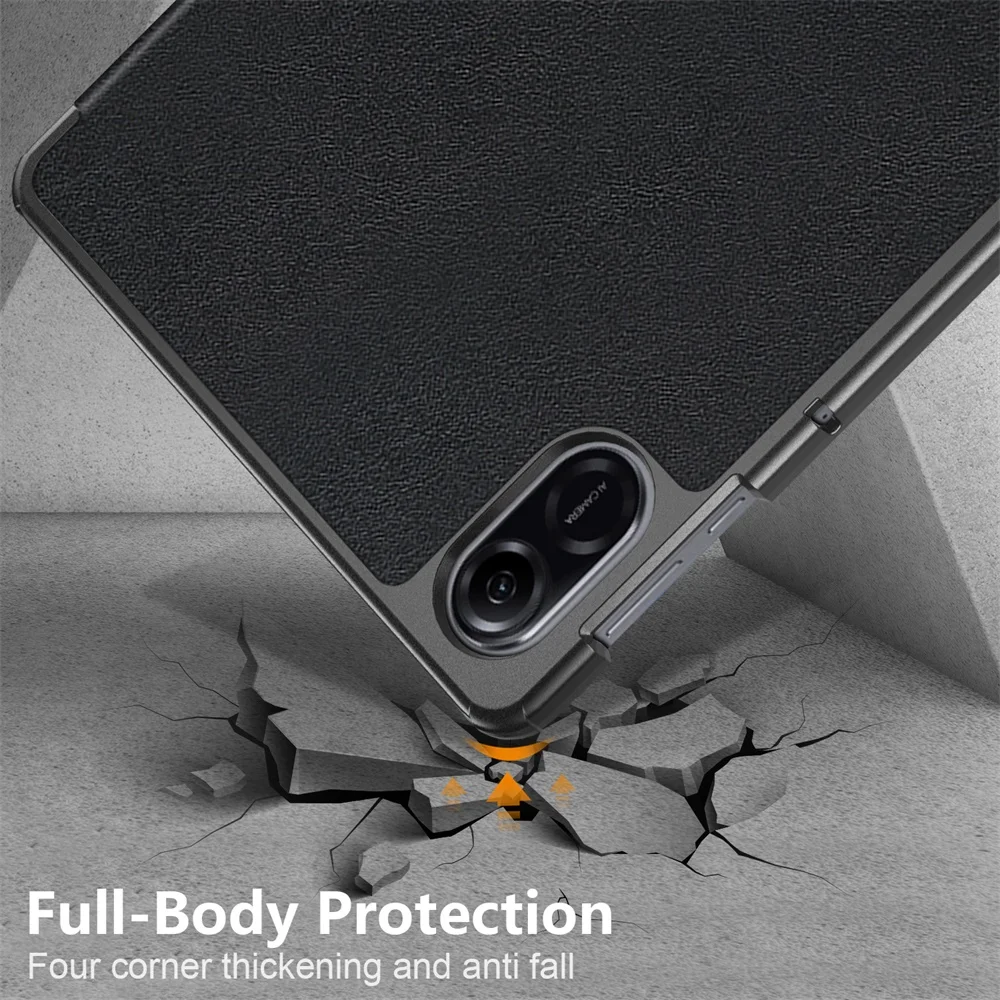 Tri-fold Magnetic Tablet Case, - Honor Tablet X9 Accessories ulasan dan harga
