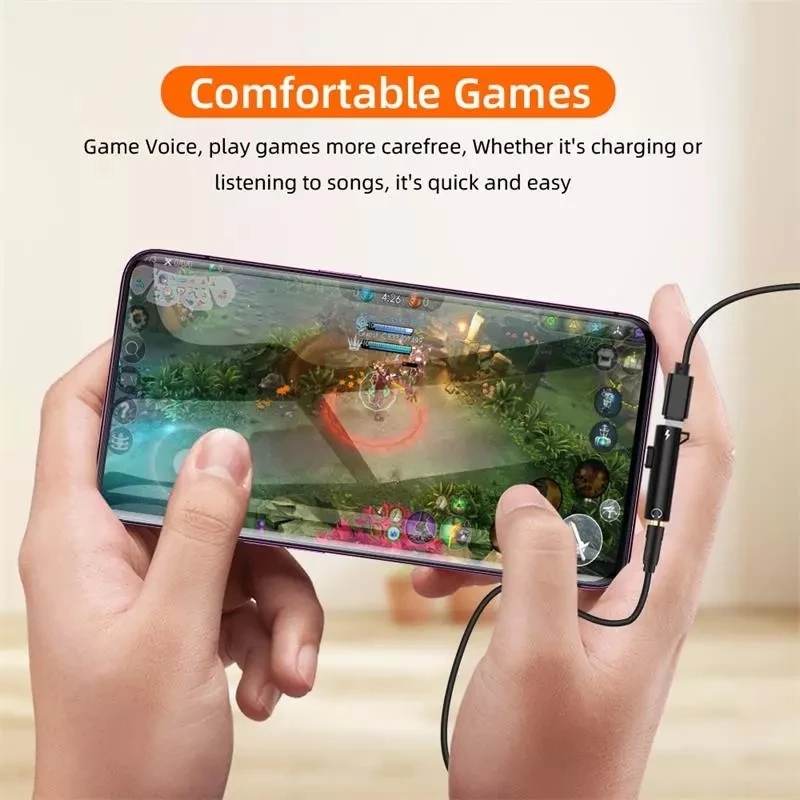 2 In1 Adapter Splitter For iPh - Wired Earphone Lightning ulasan dan harga