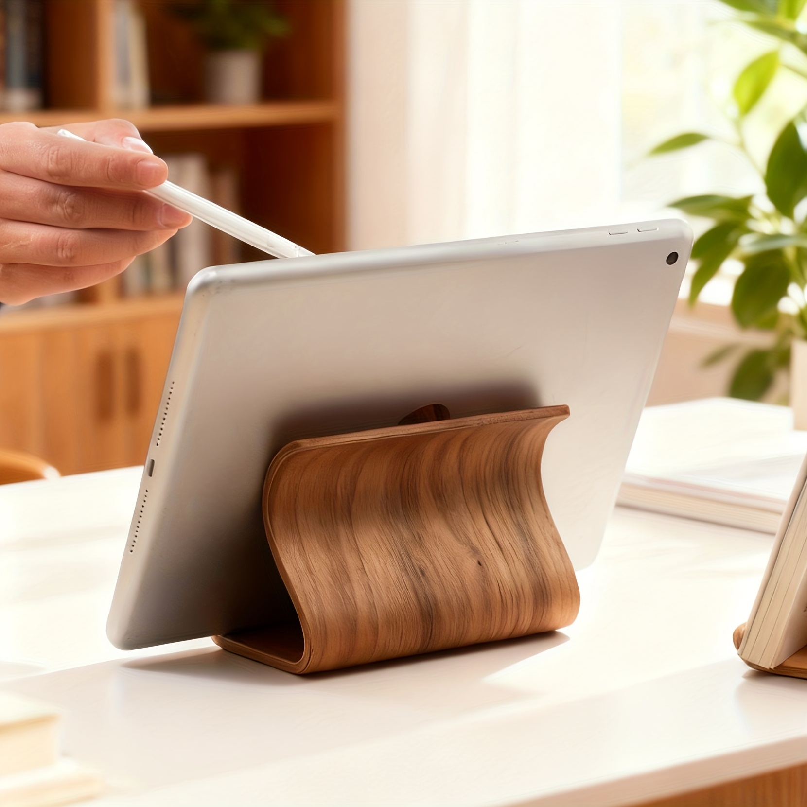 [New Wooden Phone Stand] New W - Blackview Tablet Accessories ulasan dan harga