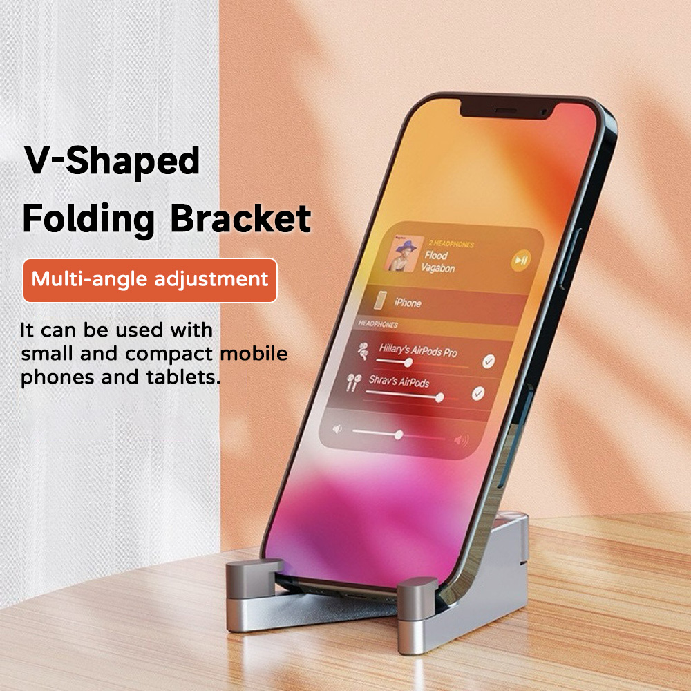 V-Shaped Folding Bracket Multi - Tablet Ipad Accessories ulasan dan harga
