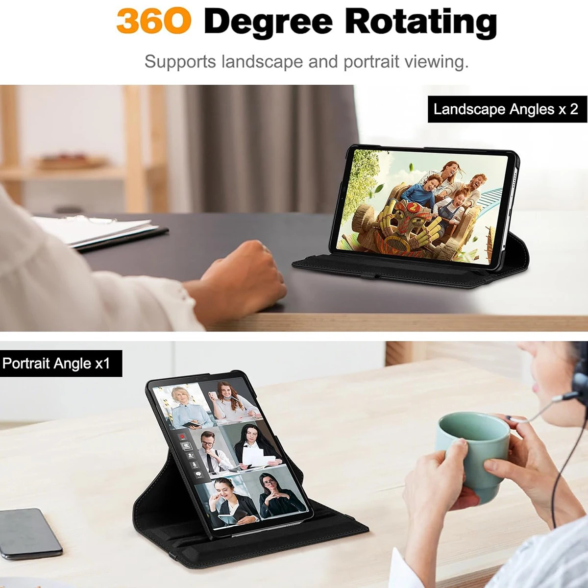 Rotating Case for Samsung Gala - Samsung Tablet A9 Accessories ulasan dan harga