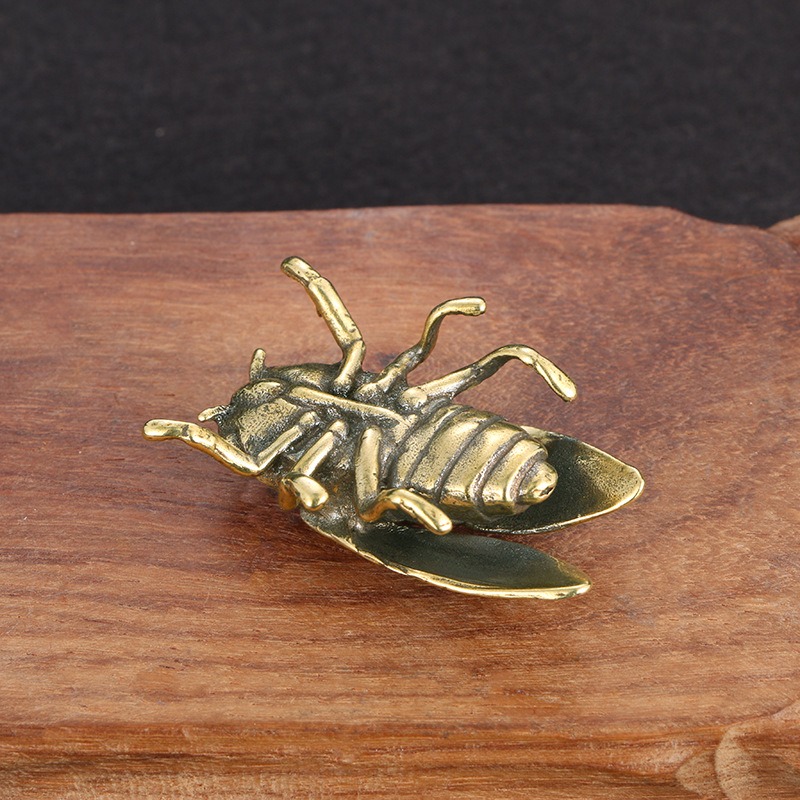 1 PC Creative Solid Brass Cica - Office Table Accessories Unique ulasan dan harga