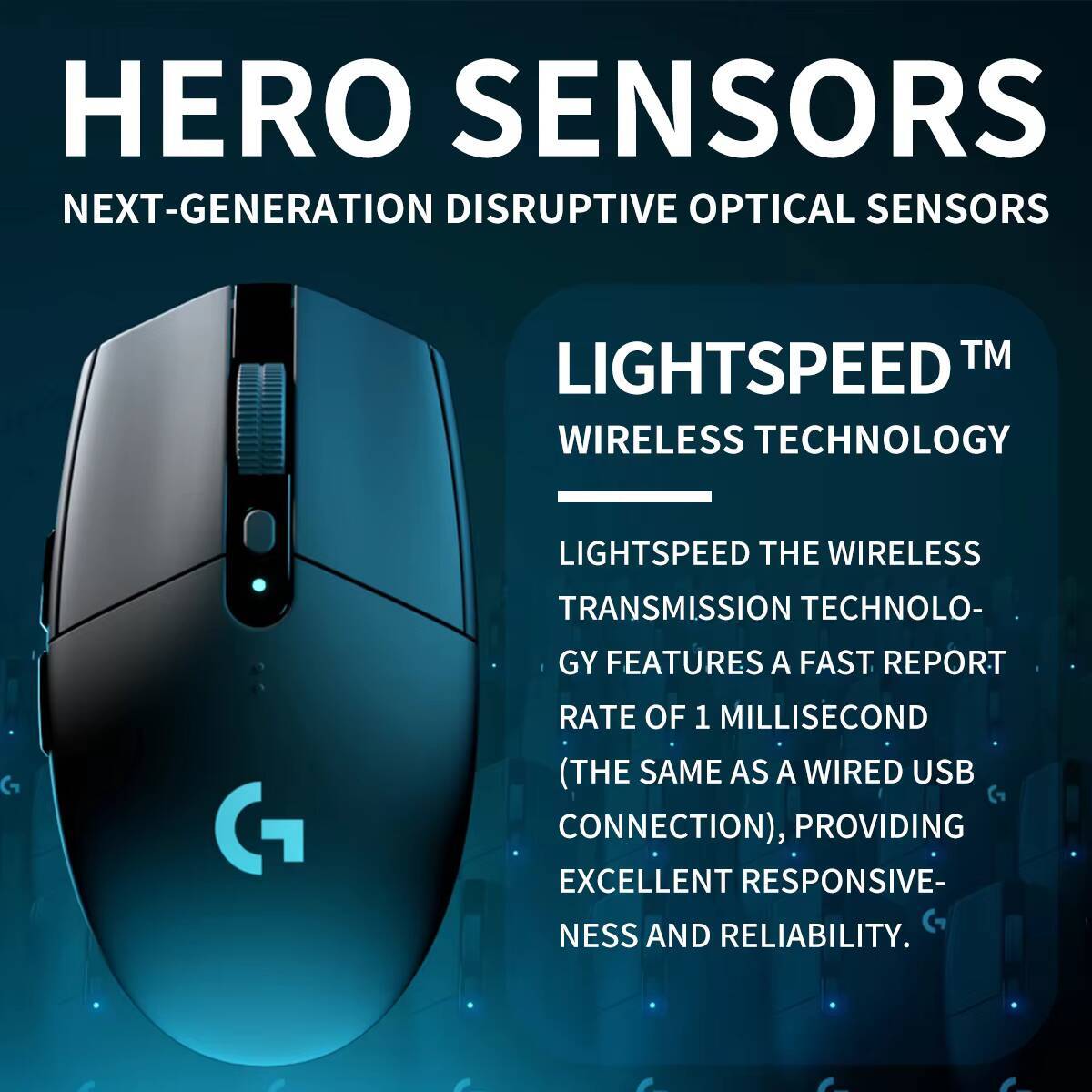 Logitech G304 Ligthspeed 12000 - Logitech Tablet Accessories ulasan dan harga
