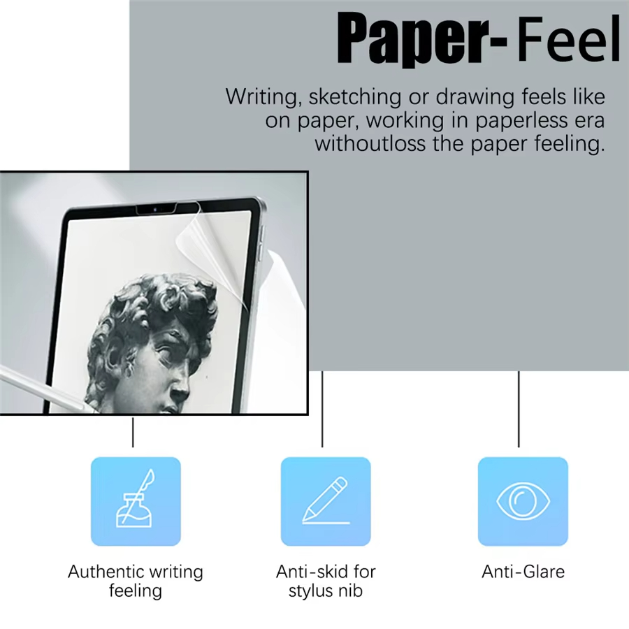 Paper Feel Screen Protector fo - Samsung Tablet S10 Accessories ulasan dan harga