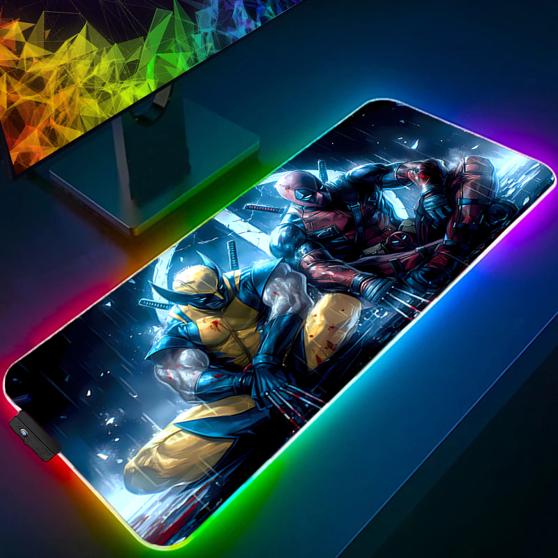 LED Mouse Pad Gaming Backlight - Tablet Cute Accessories ulasan dan harga