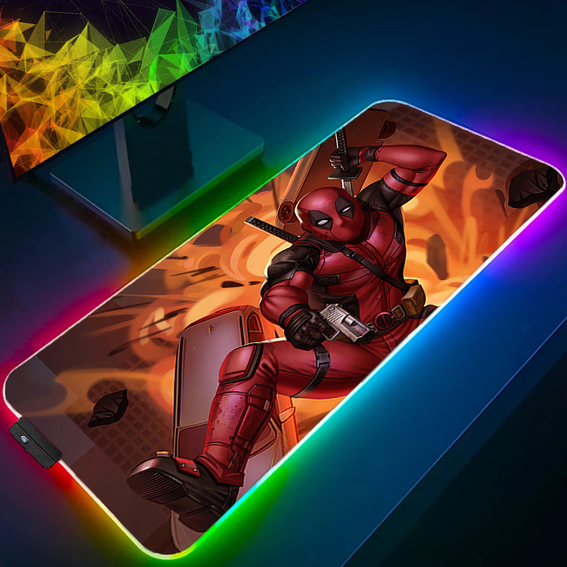 LED Mouse Pad Gaming Backlight - Tablet Cute Accessories ulasan dan harga