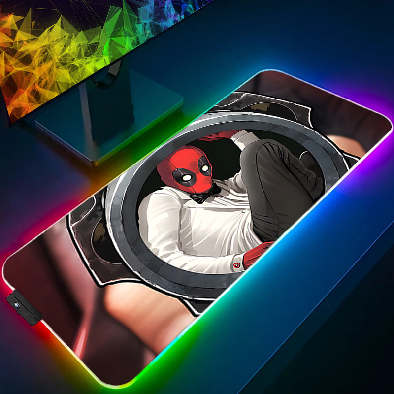 LED Mouse Pad Gaming Backlight - Tablet Cute Accessories ulasan dan harga