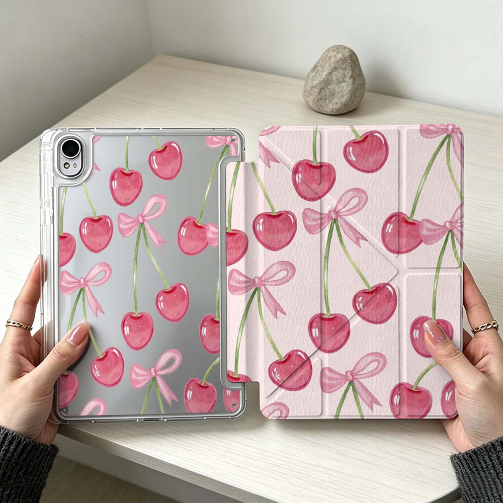 Cartoon Bow and Cherries For H - Honor Tablet X9 Accessories ulasan dan harga