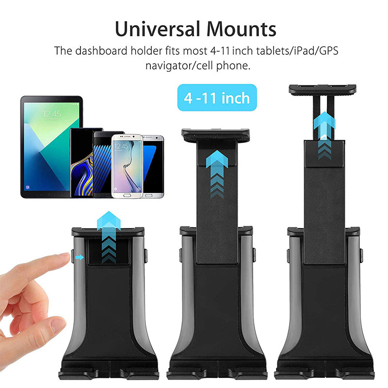 Universal 5-12.9'' Inch Tablet - Car Accessories Tablet Holder ulasan dan harga
