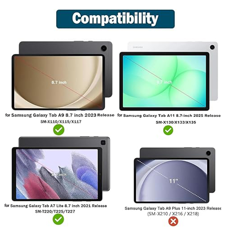 Kids EVA Stand Case for Samsun - Samsung Tablet A9 Accessories ulasan dan harga