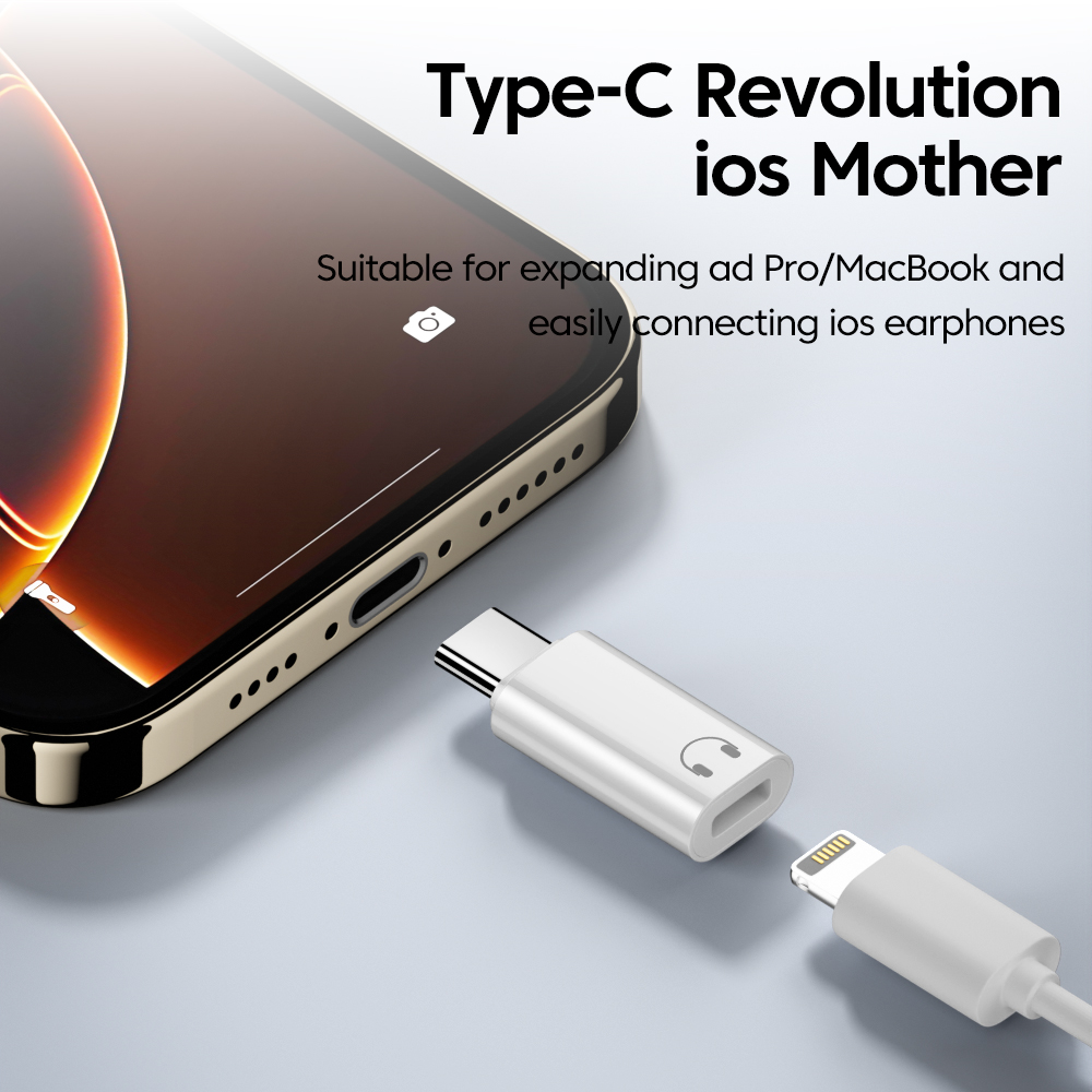 Elough Lightning to Type C Ada - Wired Earphone Lightning ulasan dan harga