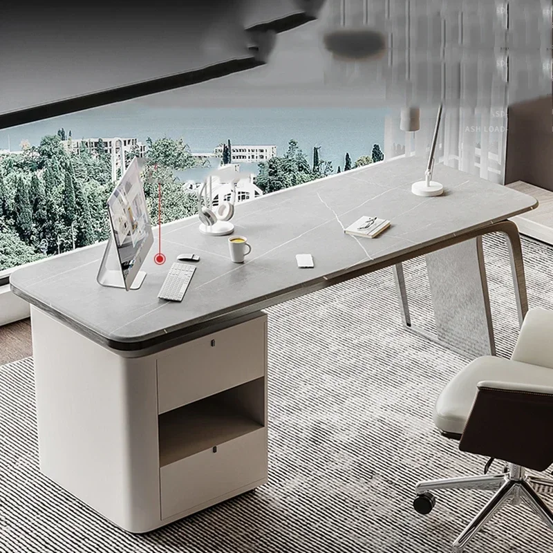 Throne Office Desk Workstation - Office Table Accessories Unique ulasan dan harga