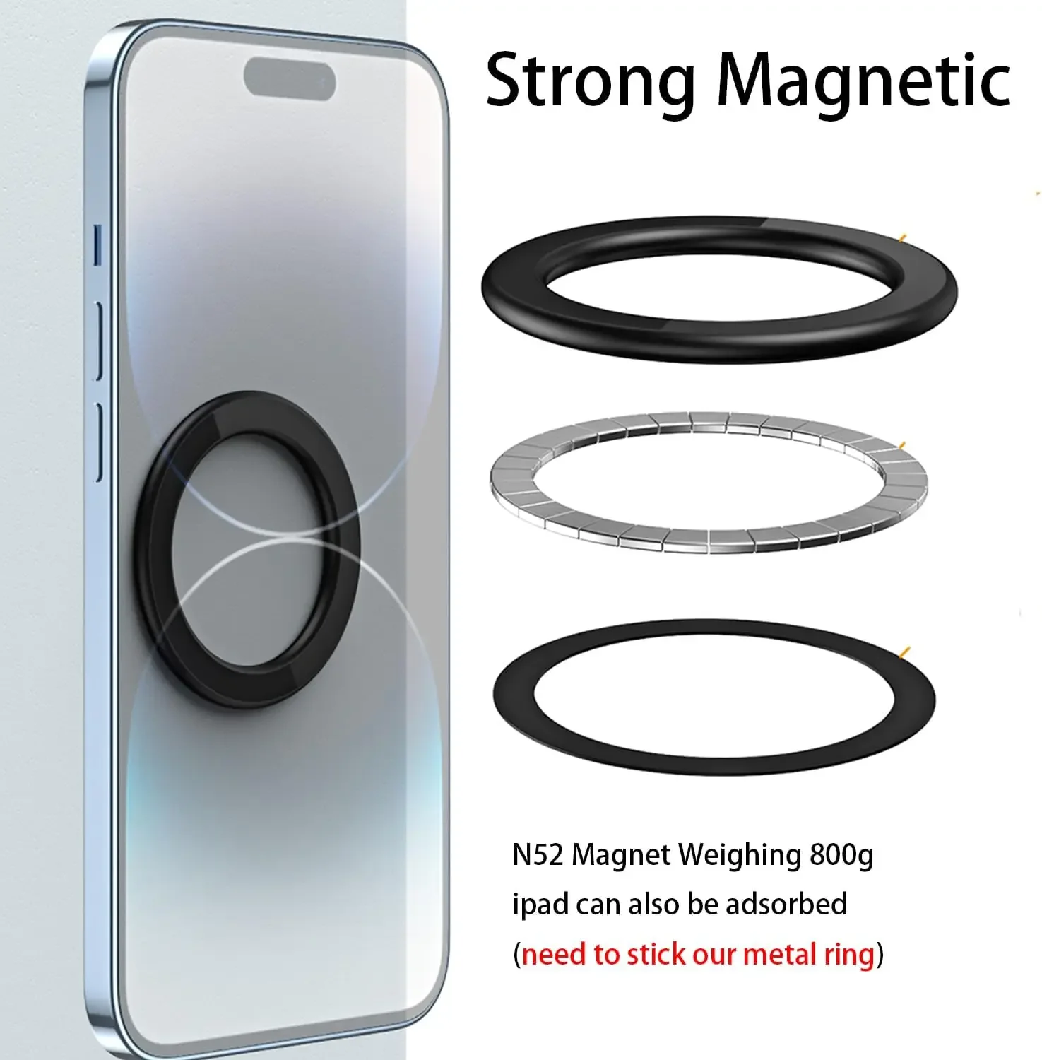 For MagSafe Magnetic Ring Hold - Car Accessories Tablet Holder ulasan dan harga