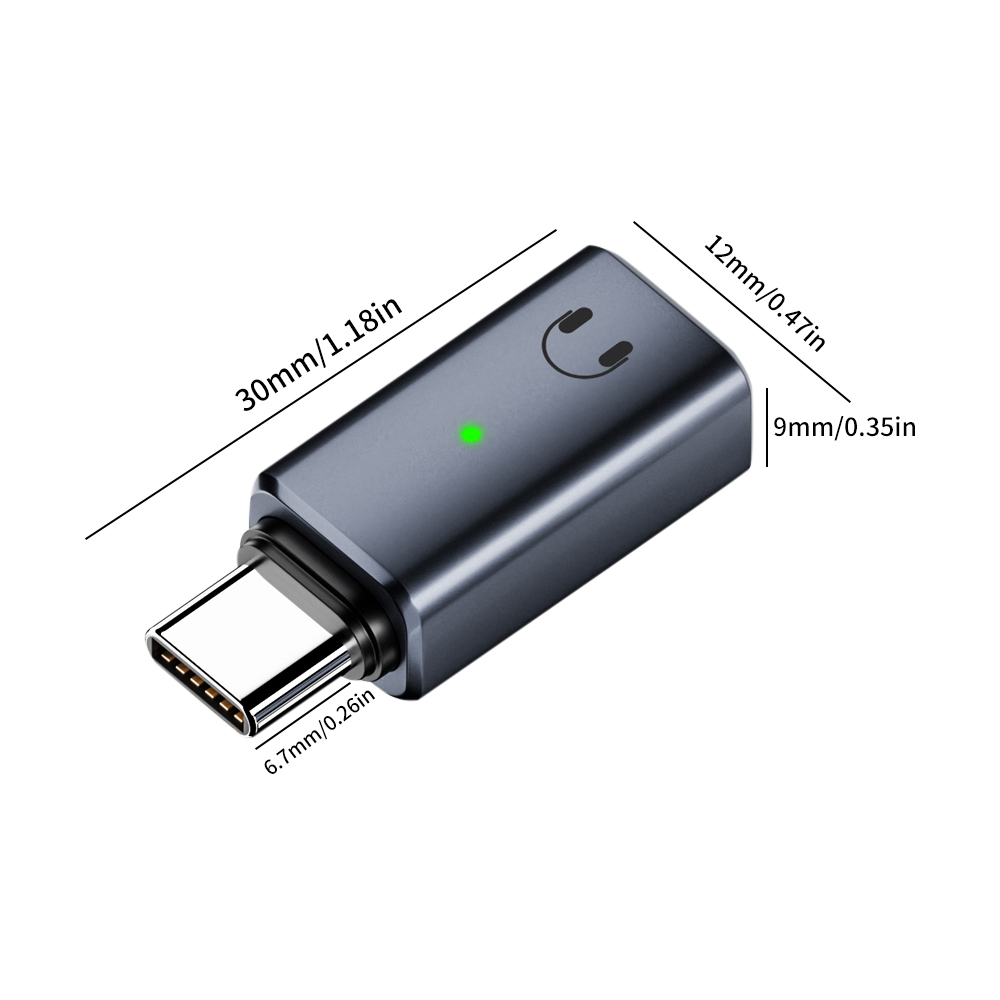 1Pcs Lightning to Type C Adapt - Wired Earphone Lightning ulasan dan harga
