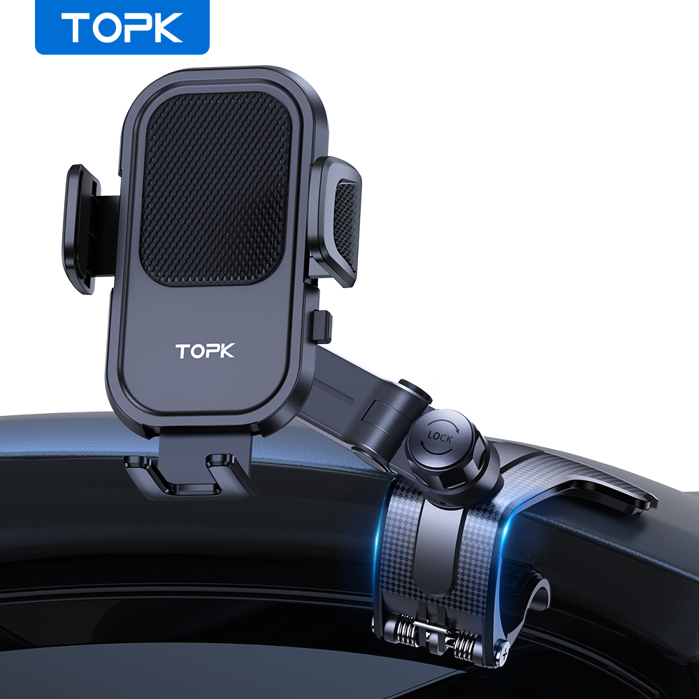 TOPK Car Phone Holder Universa - Car Accessories Tablet Holder ulasan dan harga