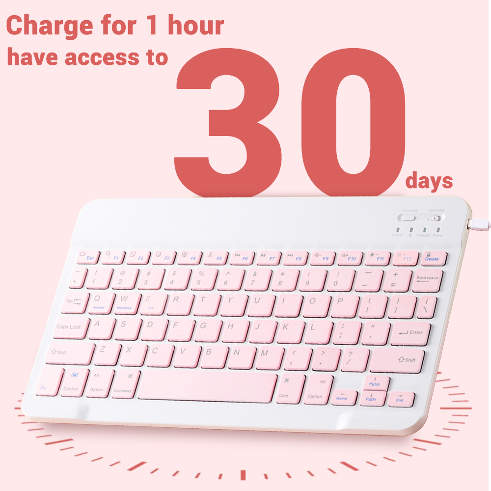 Bluetooth Keyboard and Mouse F - Android Tablet Gaming Accessories ulasan dan harga