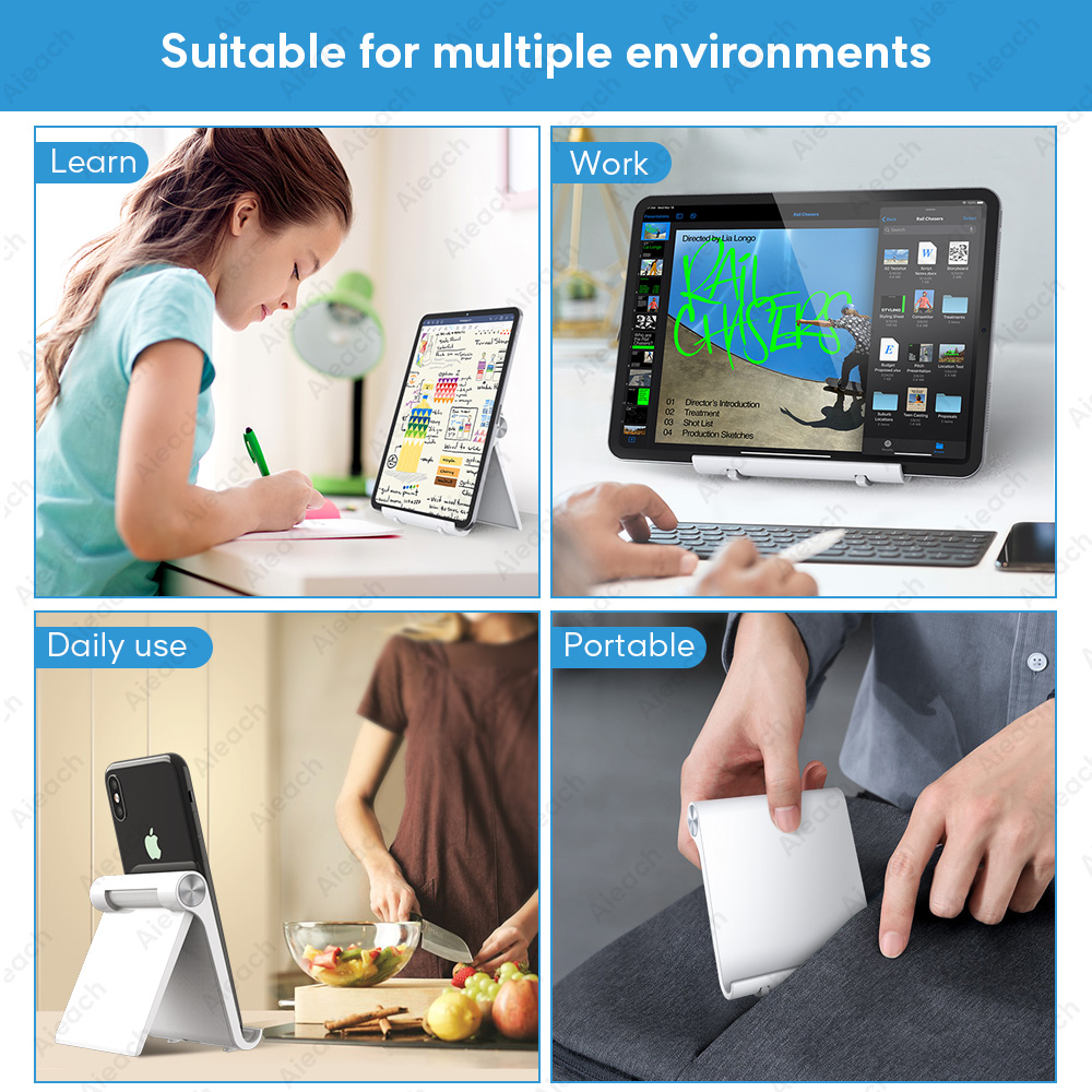 AIEACH Tablet Phone Stand iPad - Blackview Tablet Accessories ulasan dan harga