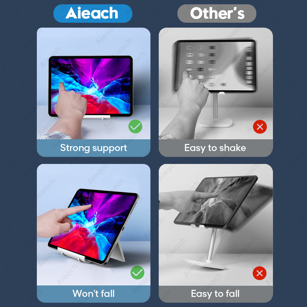 AIEACH Tablet Phone Stand iPad - Blackview Tablet Accessories ulasan dan harga