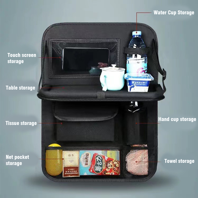 Foldable Car Seats Organizer w - Tablet And Accessories Bag ulasan dan harga
