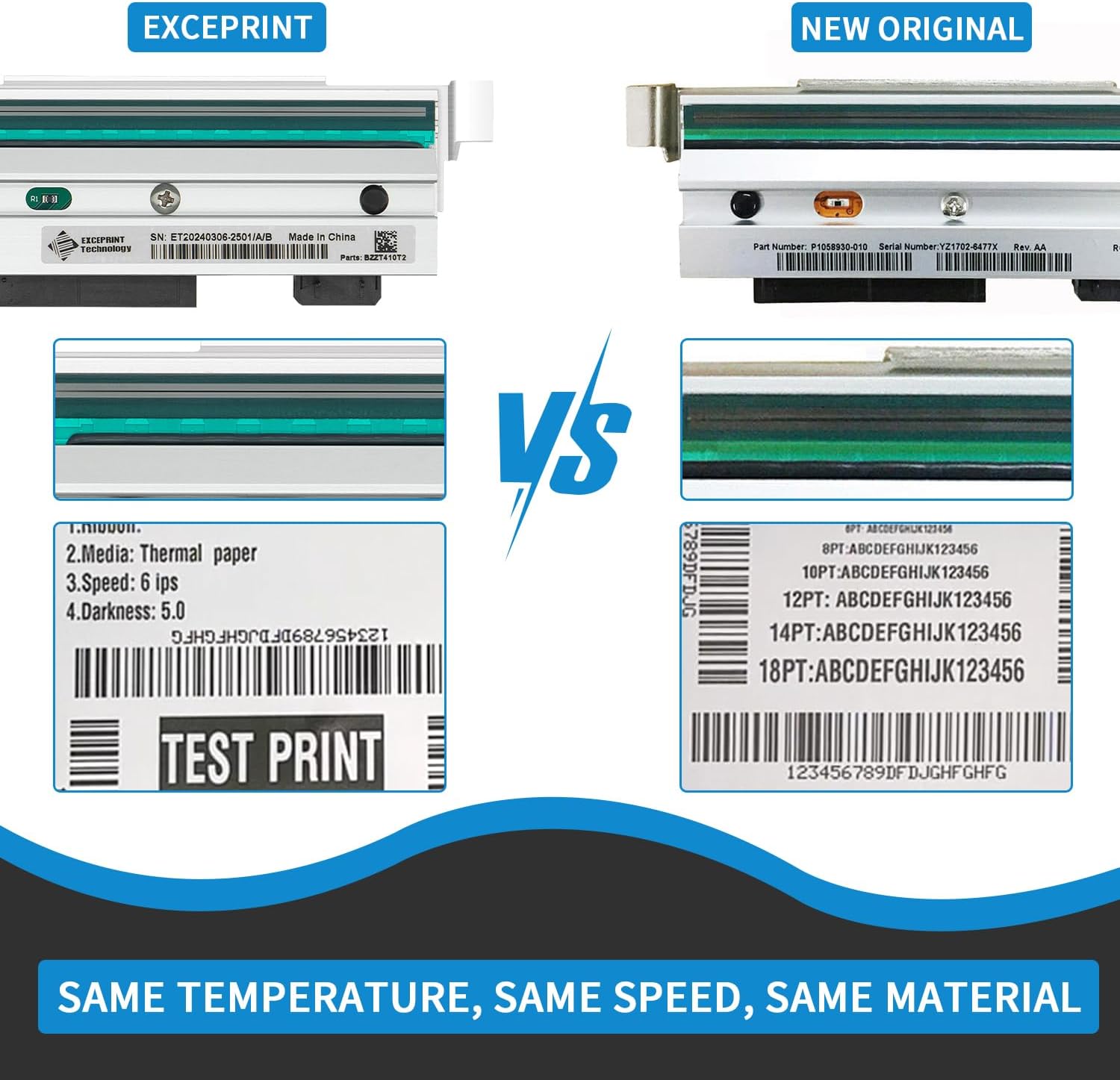 New Printhead for Zebra ZT410  - Zebra Tablet Accessories ulasan dan harga