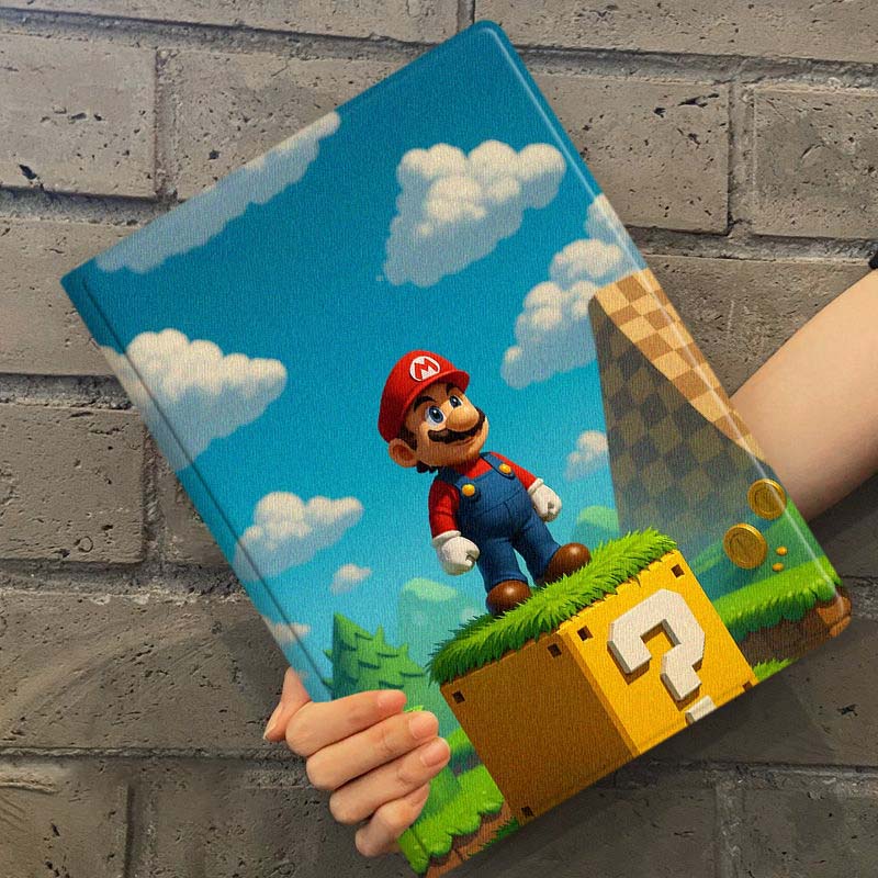 Cartoon M-Marios Art For Samsu - Samsung Tablet A9 Accessories ulasan dan harga
