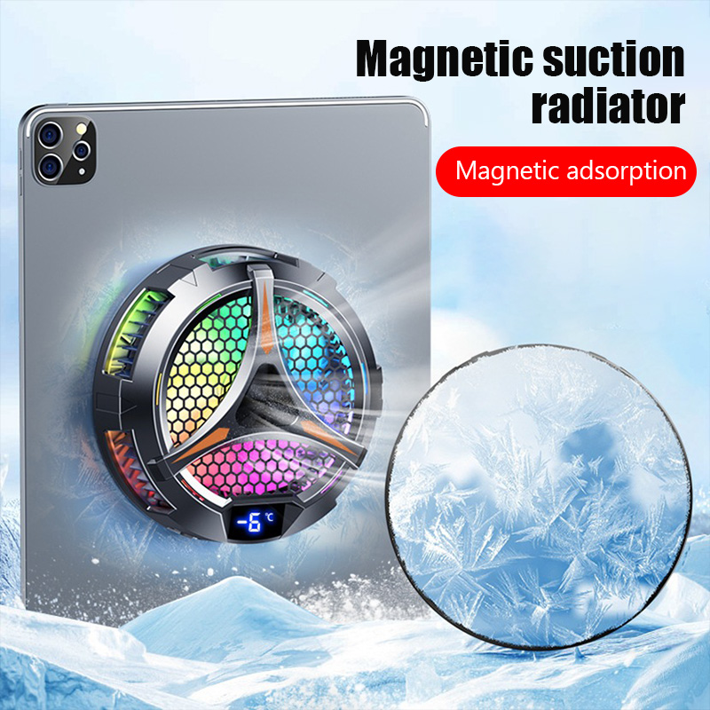 X42 fan phone Magnetic Cooler  - Cooling Stand Tablet ulasan dan harga