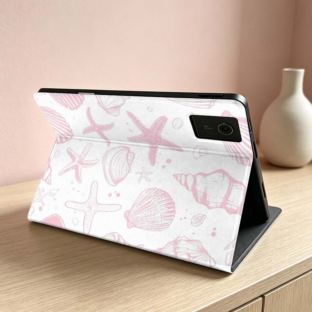 Pink starfish turtle pattern S - Lenovo Tablet P12 Accessories ulasan dan harga