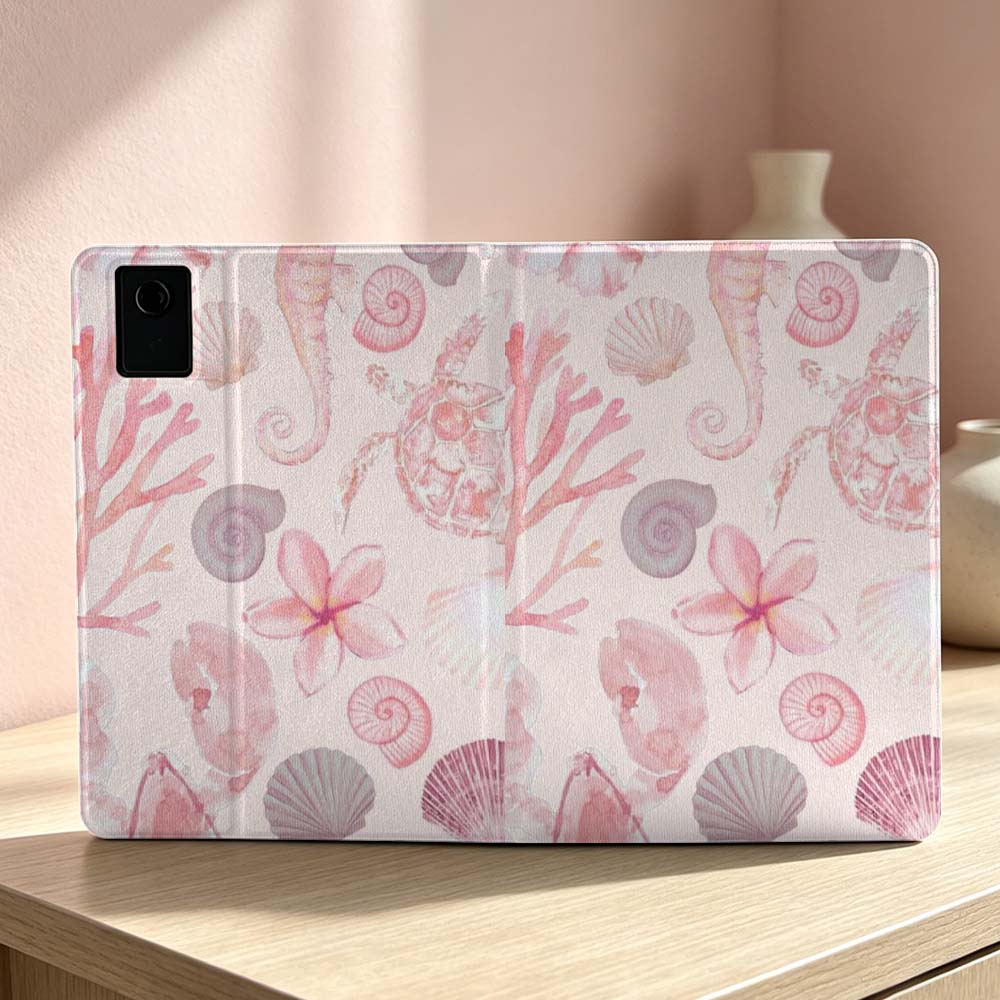Pink starfish turtle pattern S - Lenovo Tablet P12 Accessories ulasan dan harga