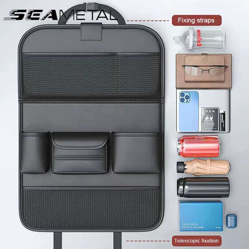 SEAMETAL Car Seat Back Organiz - Tablet And Accessories Bag ulasan dan harga