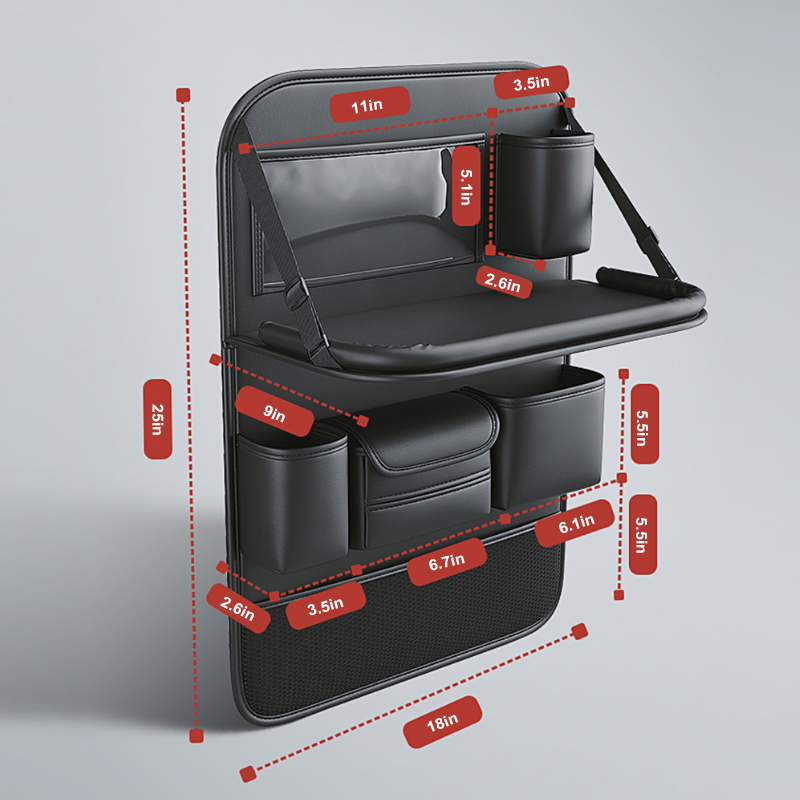 SEAMETAL Car Seat Back Organiz - Tablet And Accessories Bag ulasan dan harga