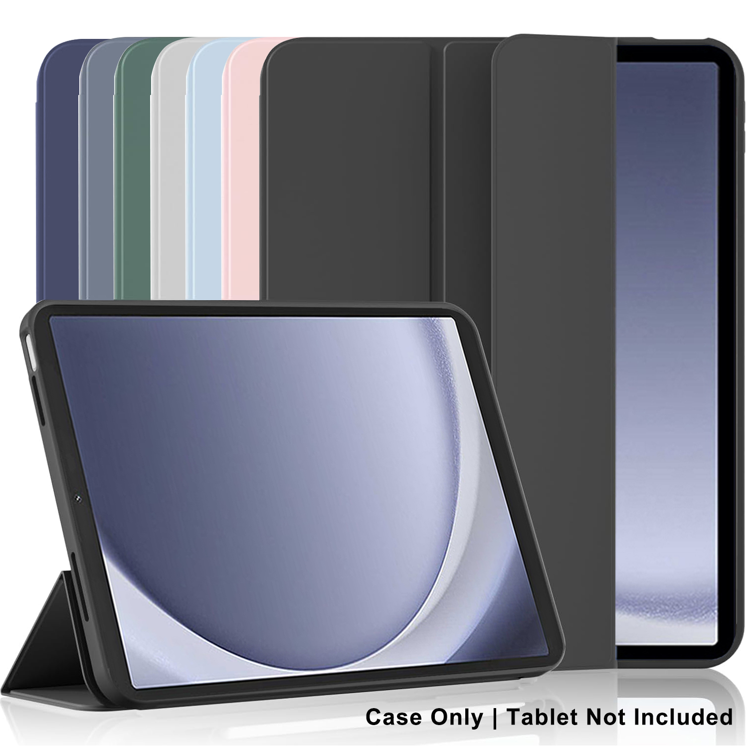 Tri-fold Flip Case For Samsung - Samsung Tablet A9 Accessories ulasan dan harga