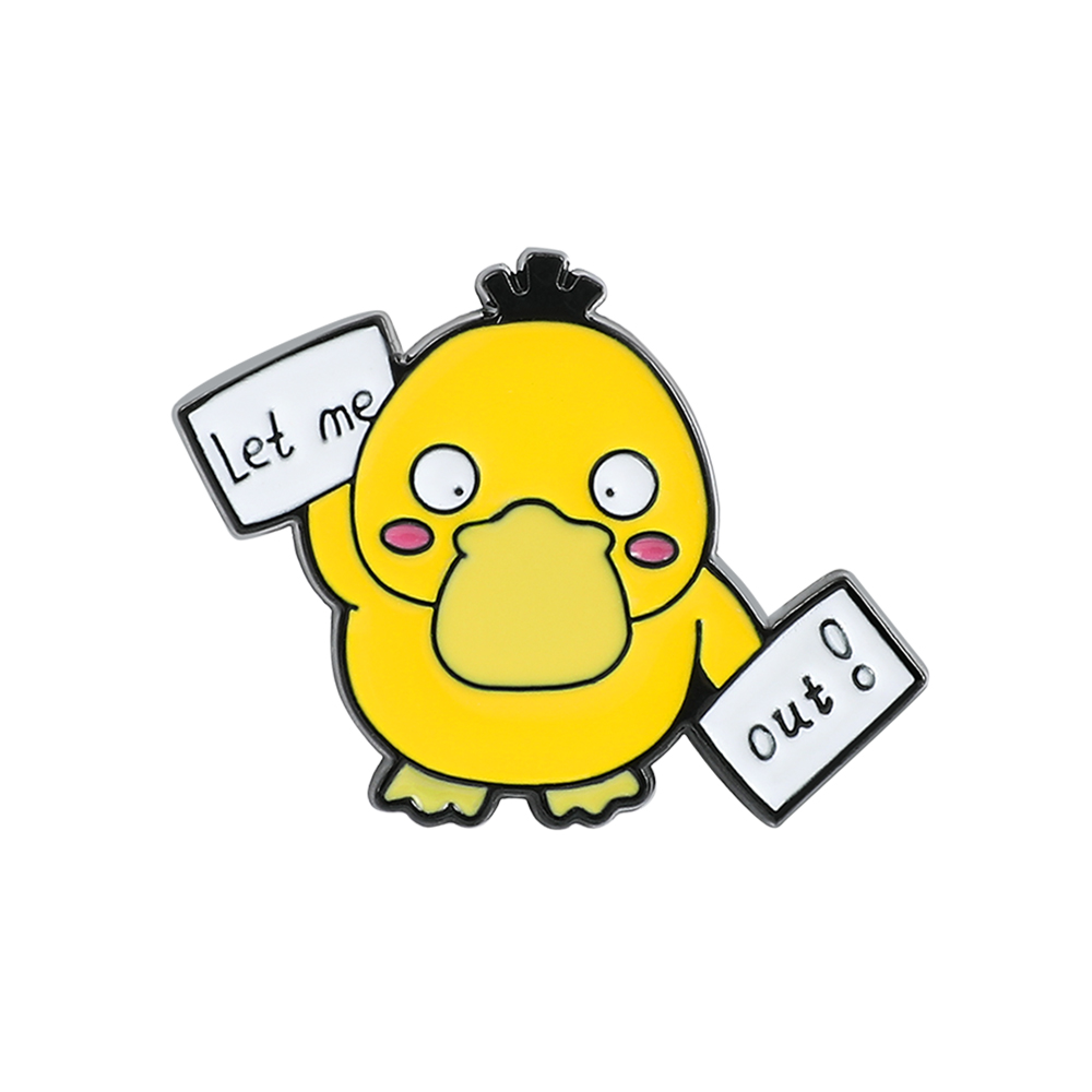 1 Pc ​Anime Duckling Brooch Ca - Tablet Cute Accessories ulasan dan harga