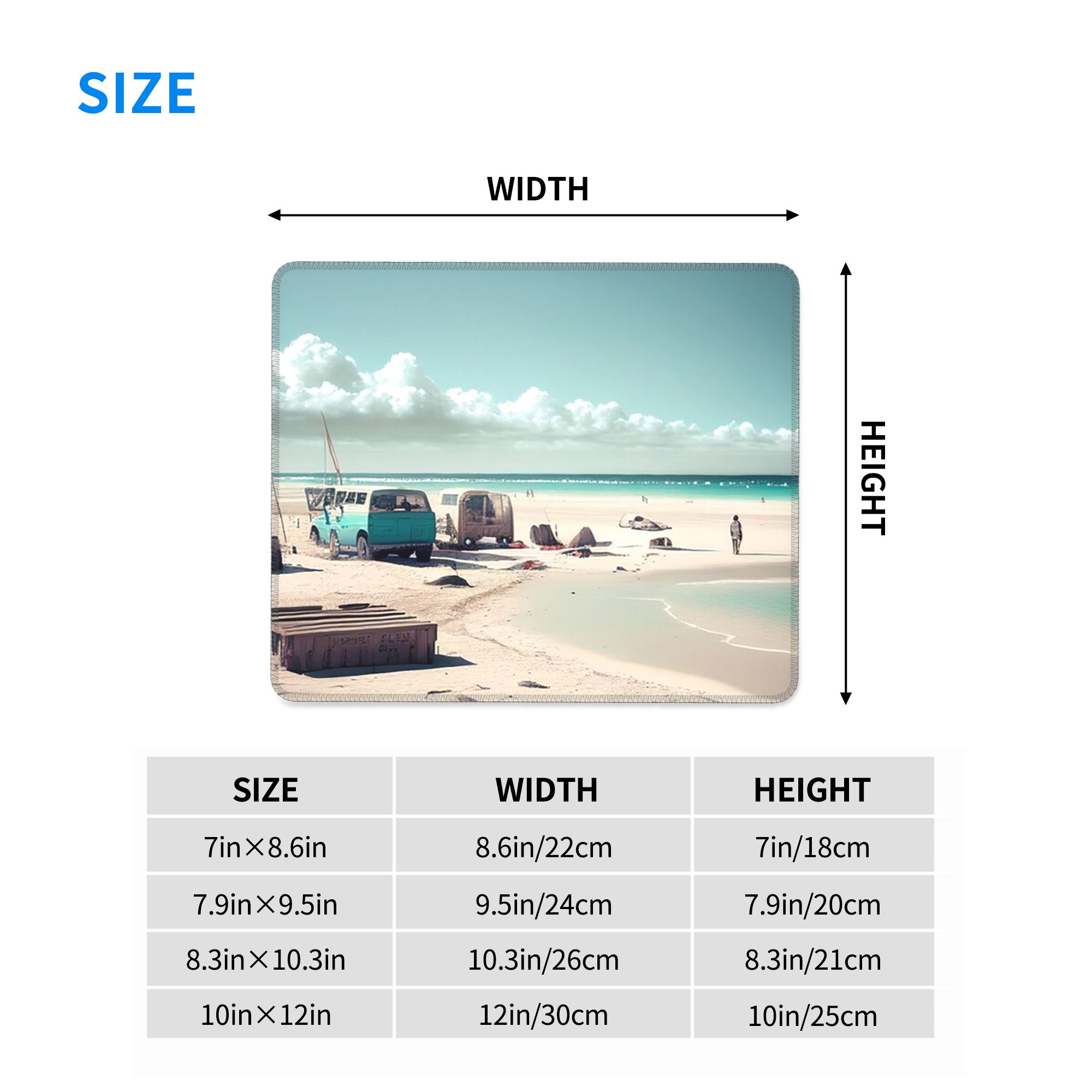 Unique Beach Landscape And Cam - Office Table Accessories Unique ulasan dan harga