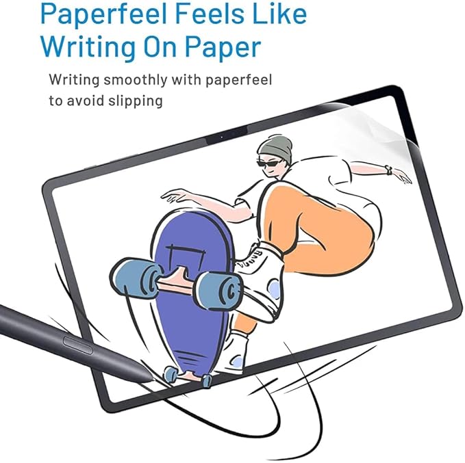 2PCS Like Paper Screen Protect - Samsung Tablet S10 Accessories ulasan dan harga