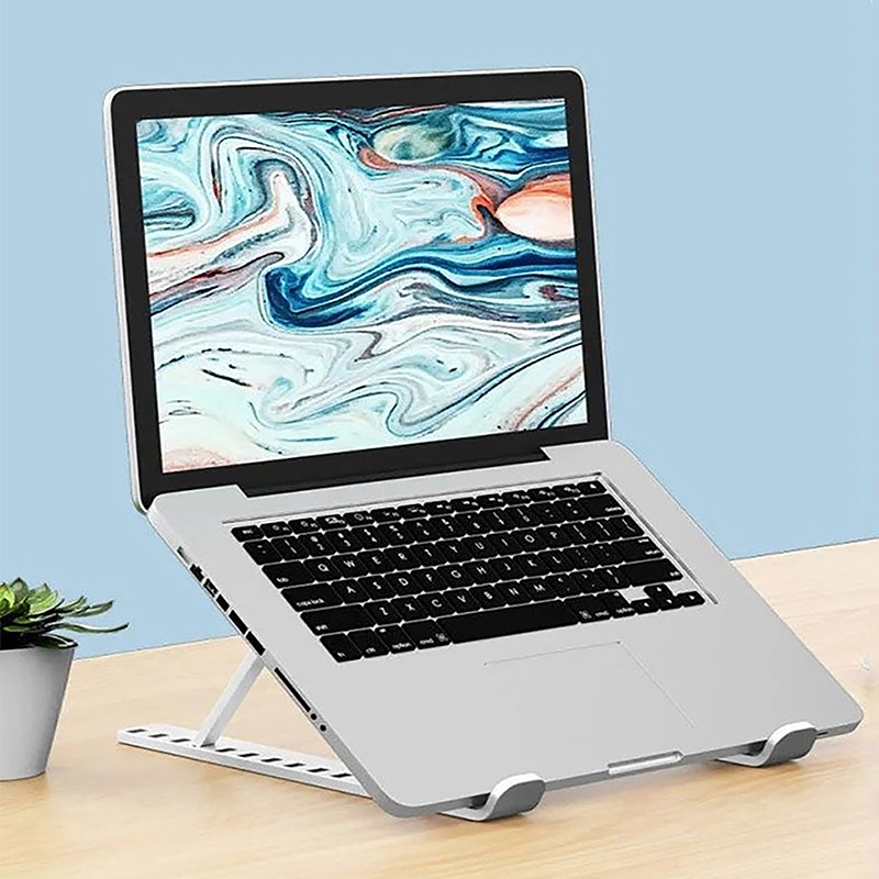 Plastic Universal Laptop Stand - Cooling Stand Tablet ulasan dan harga