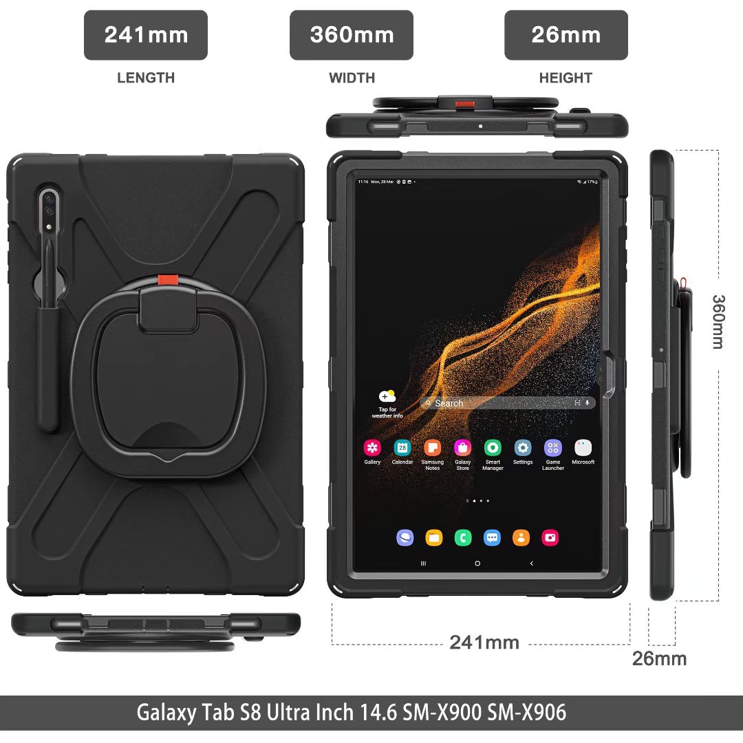 Tablet Rotation Case for Samsu - Vortex Tablet Accessories ulasan dan harga