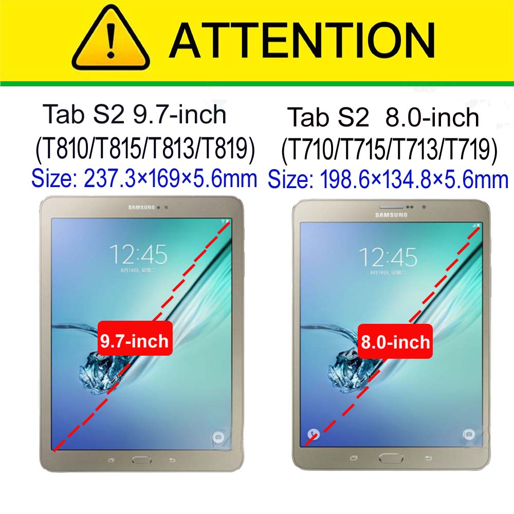 Tablet Case For Tab S2 9.7 SM- - Vortex Tablet Accessories ulasan dan harga